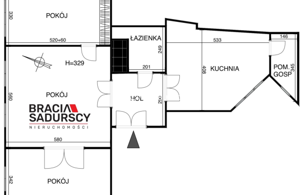 apartament przy ul. Krowoderskiej 
