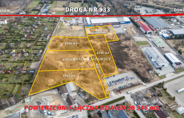 Chrzanów teren pod komercję 2,8 ha