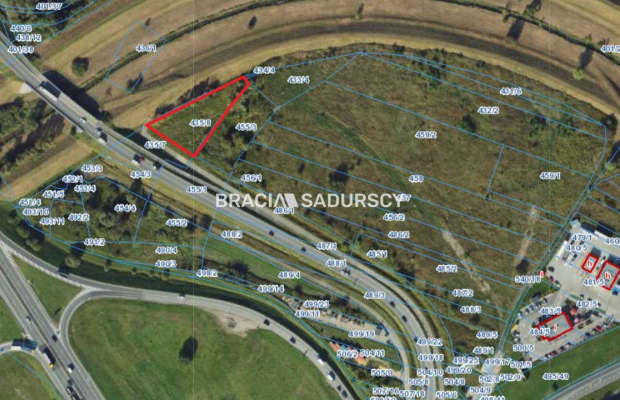 Działka przy Węźle Mirowskim autostrady A4