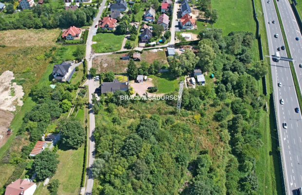 Działka przy węźle autostrady A4 Kraków-Łagiewniki