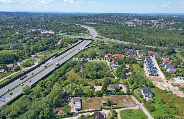 Działka przy węźle autostrady A4 Kraków-Łagiewniki