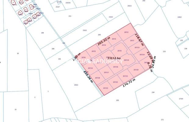 Działka Budowlana Młodziejowice w gm. Michałowice