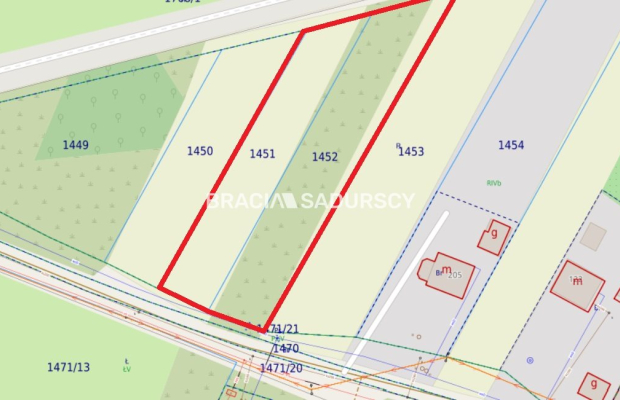 Działka produkcyjno – usługowa w Morawicy