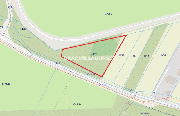 Działka produkcyjno – usługowa w Morawicy