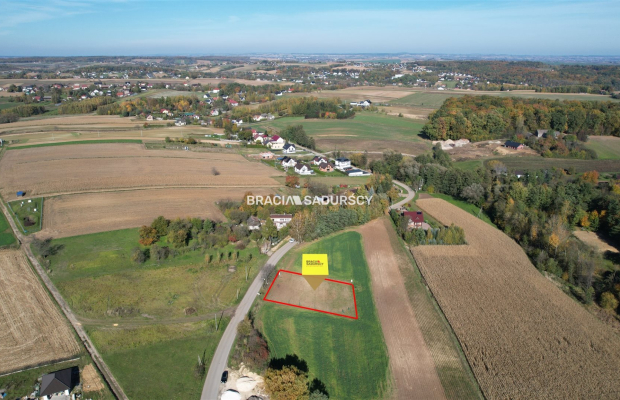 Maciejowice - widokowa działka z przyłączami