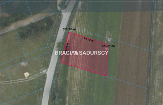 Maciejowice - widokowa działka z przyłączami