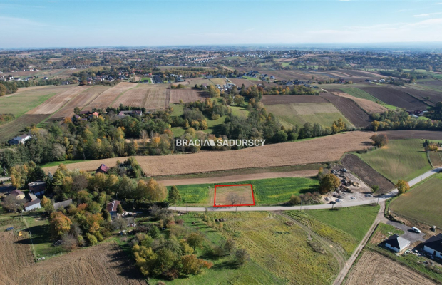 Maciejowice - widokowa działka z przyłączami