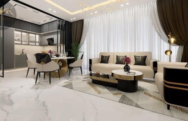 Apartament z basenem, 72 piętro widok Burj Khalifa