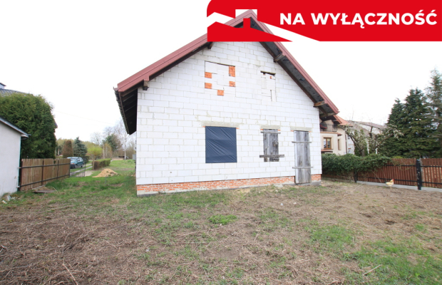 Dom stan surowym wszystkie media Lisów g. Lubartów