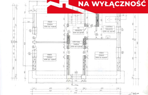 Dom stan surowym wszystkie media Lisów g. Lubartów