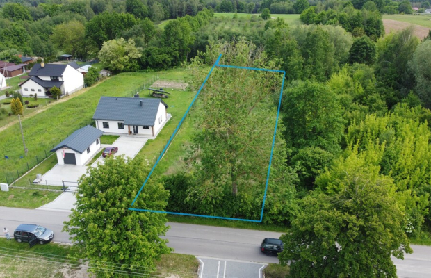 Działka budowlana 2000 m2 w Bronowicach gm. Puławy