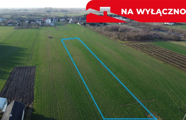 Działka rolno-budowlana 0,31 ha w Gołębiu k/Puław.