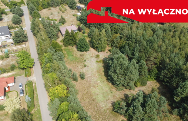 Działka budowla 3117 m2 w Kowali gm. Puławy.
