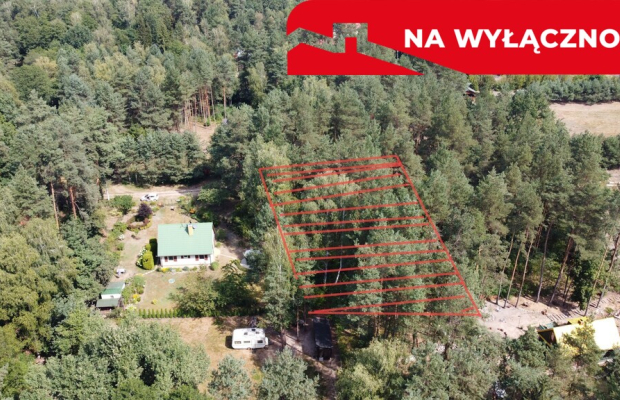 Działka letniskowa 800 m2 w Woli Chodkowskiej.