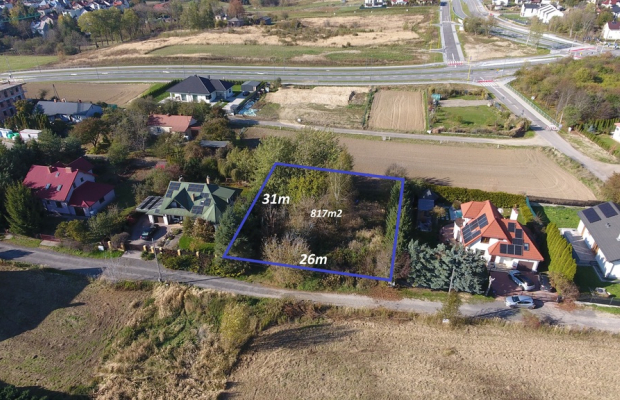 Działka, Lublin, Bazylianówka, 817m2, MN, media