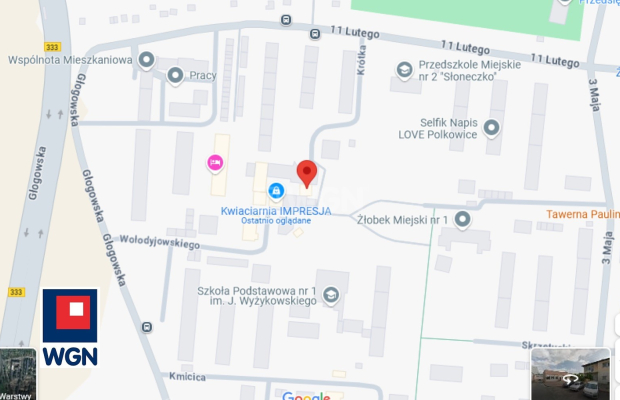 Polkowice, lokal handlowy 49,26 m2, 250 000 zł sprzedam.  
  
Na sprzedaż lokal handlowy o powierzchni zabudowy 49,26 m2 położo