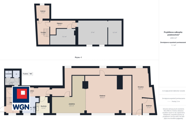 Polkowice, Rynek, lokal usługowy, łączna powierzchnia 242,3 m2, parter i poziom -1, sprzedam, cena 910 000 zł.  
  
Zapraszam d