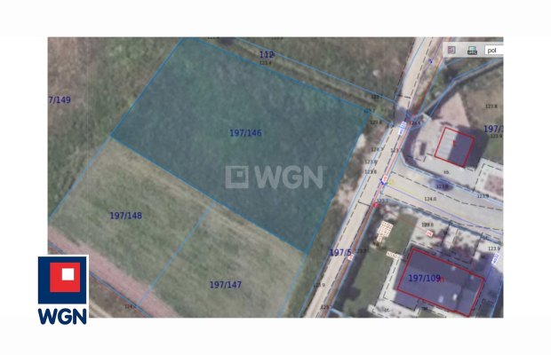 Nowa Kopernia, działka budowlana, 1561 m2, cena 105 000 zł, sprzedam.  
  
Na sprzedaż oferuję Państwu działkę nr 197/146 zloka