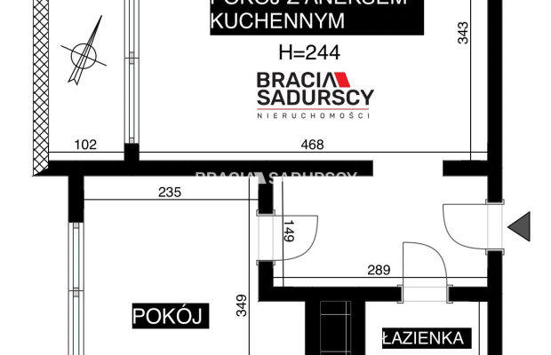 Przytulne 2 pokoje z balkonem | Wola Duchacka