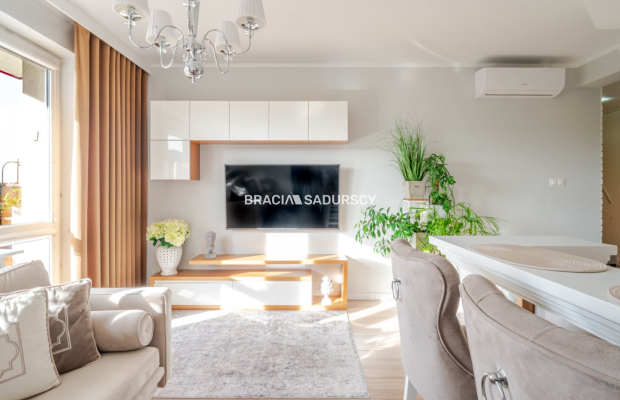 Mieszkanie 3-pok. z klimatyzacją – 63 m², Kalwaria