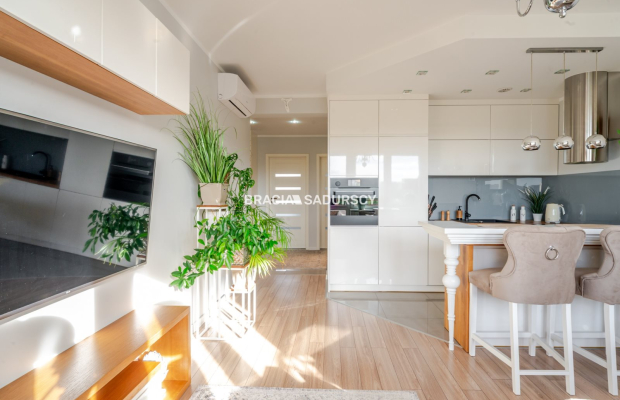 Mieszkanie 3-pok. z klimatyzacją – 63 m², Kalwaria