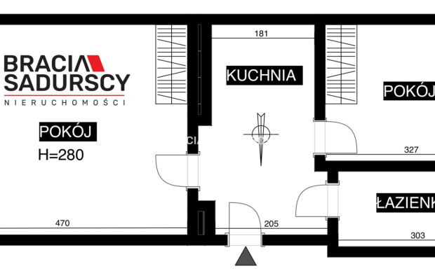 Krowodrza, Łobzów, Galla, 2 pokoje