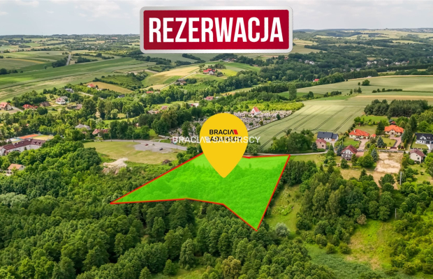 Działka jednorodzinno - usługowa / uzbrojona 