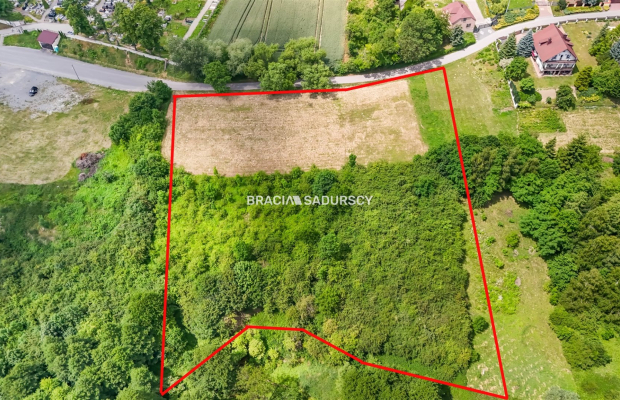 Działka jednorodzinno - usługowa / uzbrojona 