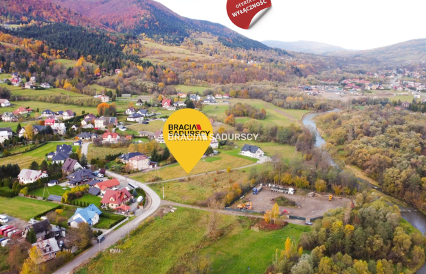  Działka 20 arów - Mszana Dolna – rejon Zarabie