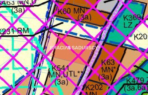 DZIAŁKA BUDOWLANA SZYK 60 ARÓW PŁASKA PROSTOKĄT