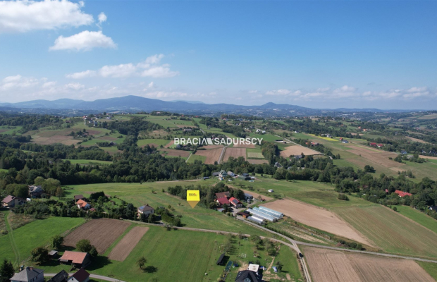 DZIAŁKA BUDOWLANA SZYK 47 A PŁASKA WIDOKOWA UZBRO.