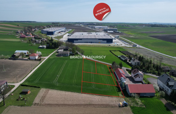 Działka budowlano-usługowa Wezerów, Słomniki