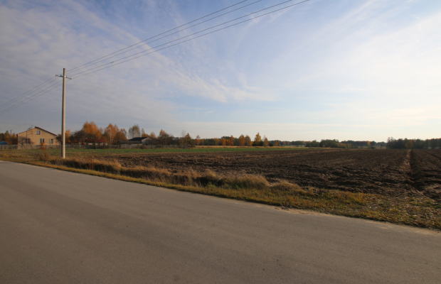 Działka rolno budowlana 65ar Sobolew Kol g. Firlej