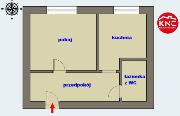 Przytulna kawalerka w Śródmieściu, niski czynsz.