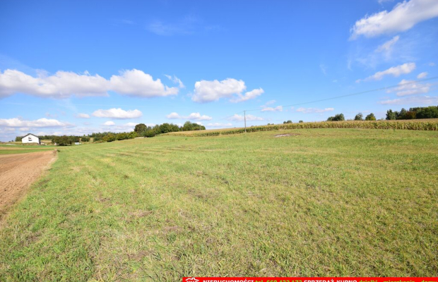 5 działek budowlanych blisko Lublina, wydane WZ.