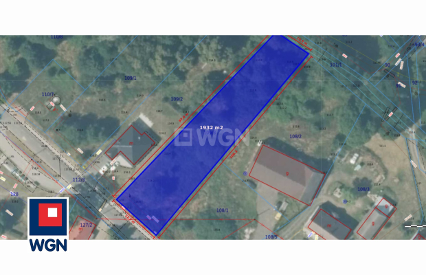 Komorniki, gmina Polkowice, działki pod zabudowę jednorodzinną, 1931 m2, sprzedam, cena 193 100 zł.  
  
KUPUJĄCY NIE PŁACI WYN