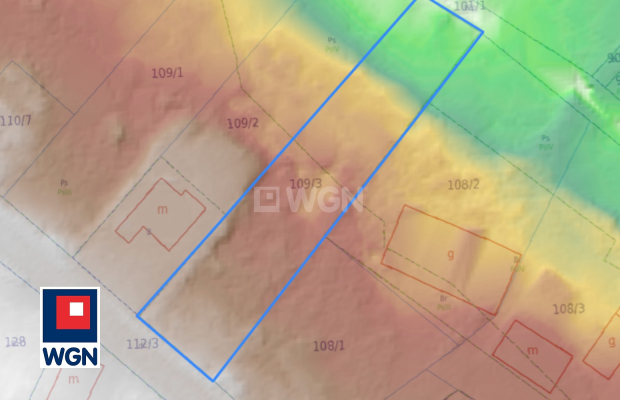 Komorniki, gmina Polkowice, działki pod zabudowę jednorodzinną, 1931 m2, sprzedam, cena 193 100 zł.  
  
KUPUJĄCY NIE PŁACI WYN