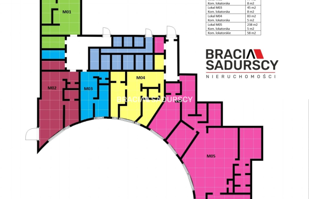Lokal usługowy w stanie deweloperskim -706 m