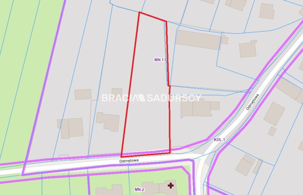 Na sprzedaż - działka budowlana 2358 m², Kraków - Nowa Huta (Mogiła)  

 Oferujemy piękną działkę budowlaną o powierzchni 2358 