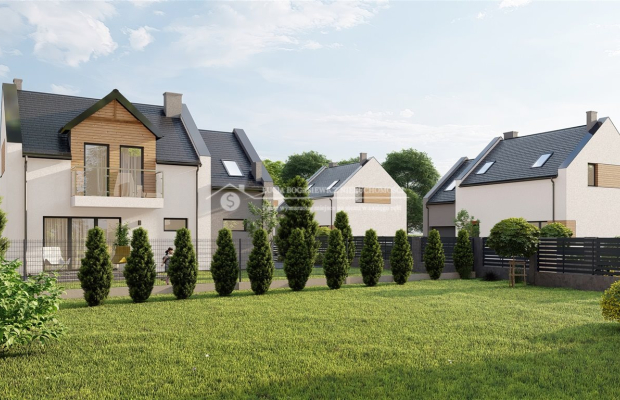 Kameralna i nowoczesna zabudowa domów jednorodzinnych o powierzchni użytkowej 119 m2 z optymalnie zaaranżowanym przez architekt