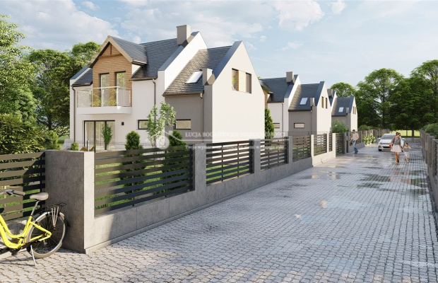 Kameralna i nowoczesna zabudowa domów jednorodzinnych o powierzchni użytkowej 119 m2 z optymalnie zaaranżowanym przez architekt