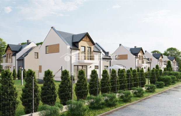 Kameralna i nowoczesna zabudowa domów jednorodzinnych o powierzchni użytkowej 119 m2 z optymalnie zaaranżowanym przez architekt