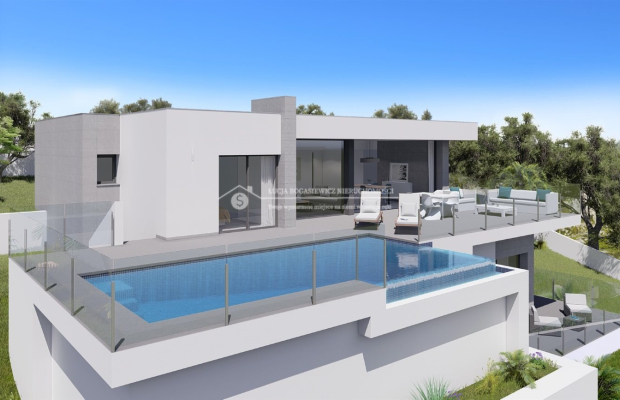 Już dziś spełnij swoje marzenie o pięknej willi w słonecznej Hiszpanii na najpiękniejszym wybrzeżu Costa Blanca! Nowoczesna wil