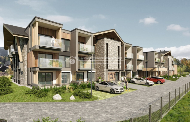 Inwestycja zlokalizowana jest w Szczyrku. Miasto to łączy w pełni rozwiniętą infrastrukturę z położeniem w wyjątkowo malownicze