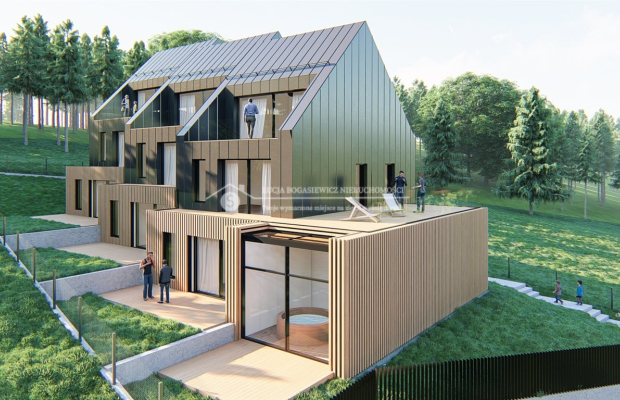 Ta inwestycja to połączenie  nowoczesnej architektury i funkcjonalnych układów apartamentów , wykonanych z najwyższej klasy mat