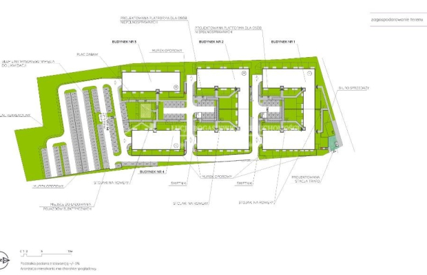 Inwestycja zaprojektowana na wschodnim  zboczu wzgórza Trzy Lipki, które jest ulubionym miejscem spotkań, spacerów i spędzania 