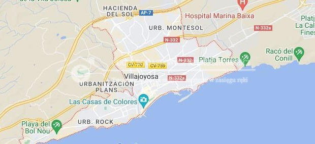 Designerska, wspaniała nieruchomość w nowym kompleksie w Villajoyosa 

 Nowoczesny kompleks położony w  Villajoyosa ,  Benidorm