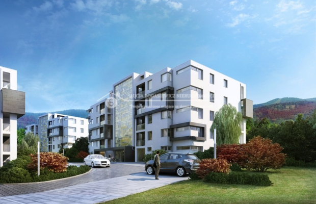 Oferujemy do sprzedaży mieszkanie 1-no pokojowe w Apartamentowcu  w malowniczej dzielnicy Bielska-Białej u podnóża gór. Jego no