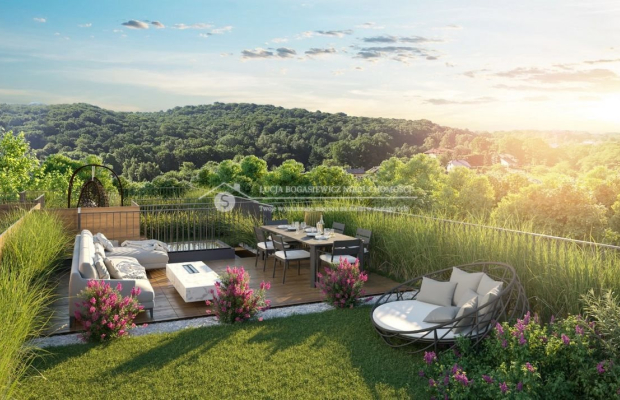 To kameralna inwestycja położona w zielonej części Bronowic, na którą składają się: elegancka architektura jednego kameralnego 