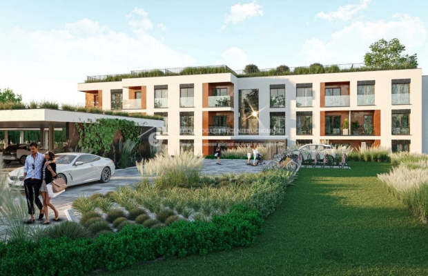 To kameralna inwestycja położona w zielonej części Bronowic, na którą składają się: elegancka architektura jednego kameralnego 